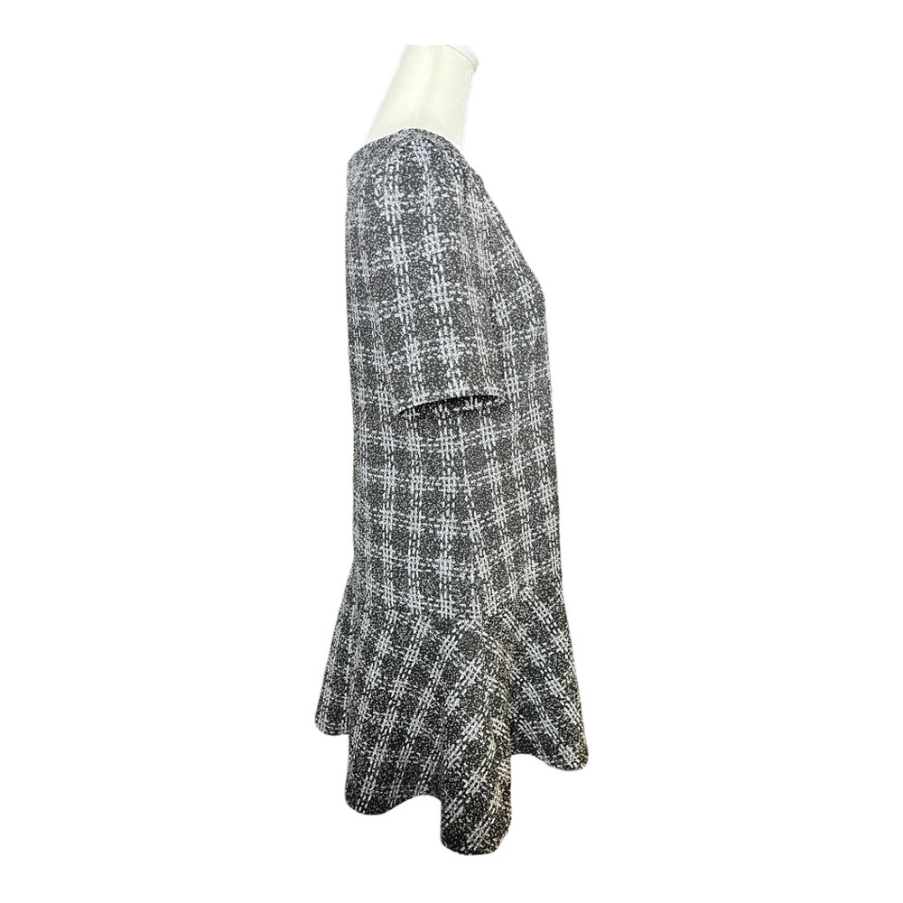 Gossip girl preppy Loft petites peplum plaid drop waist dress size SP - Picture 5 of 9